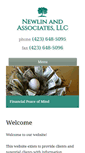 Mobile Screenshot of newlintax.com